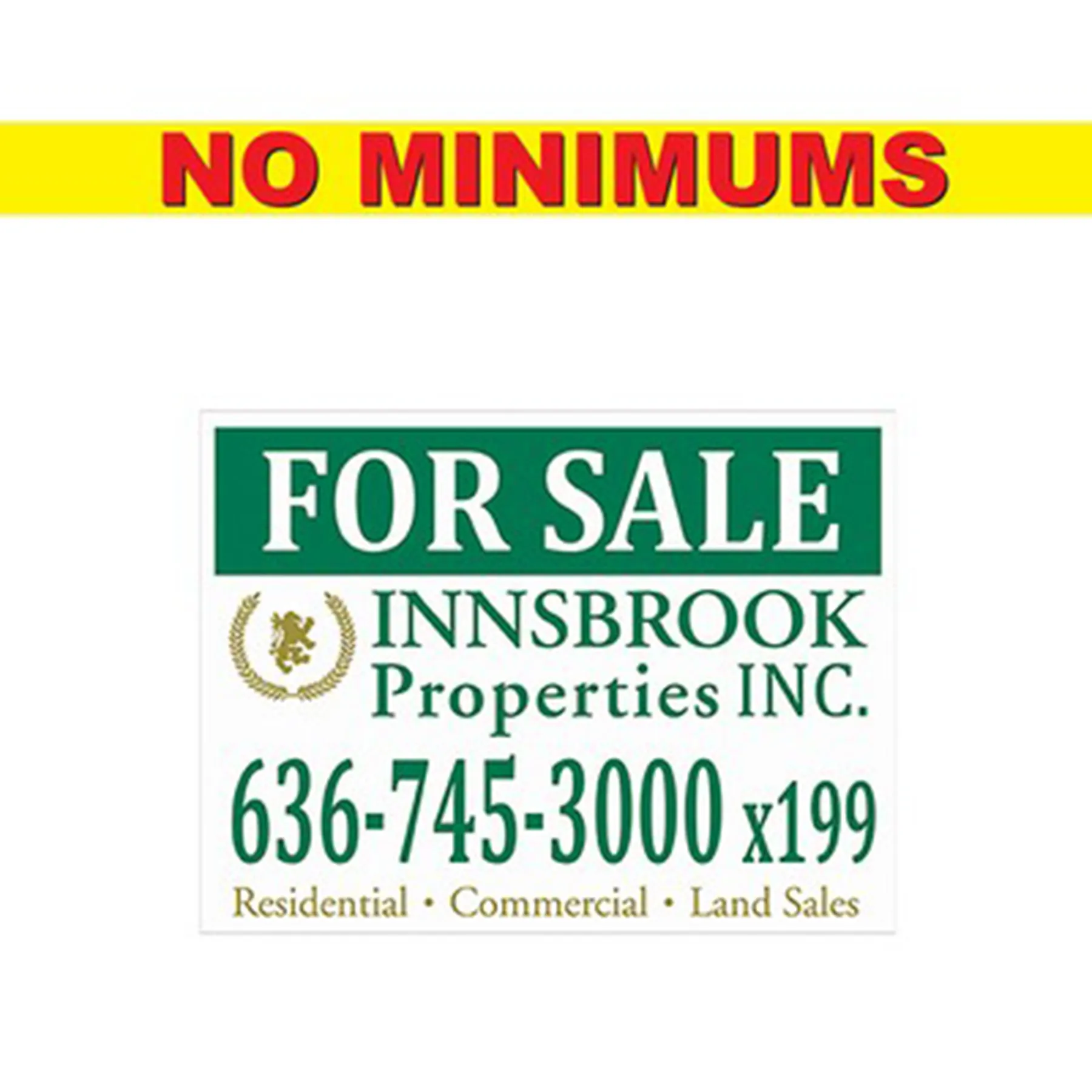 NNSA - Vinyl Sign. Ready for mounting to virtually an surface. w/Lamination