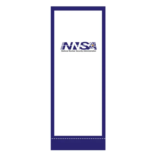 NNSA - Econo 24" Small Table Top Retractable Banner - Full Color