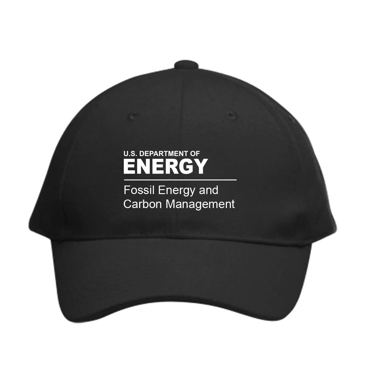 fecm embroidered 6 panel buckle baseball caps (min 12 pcs)
