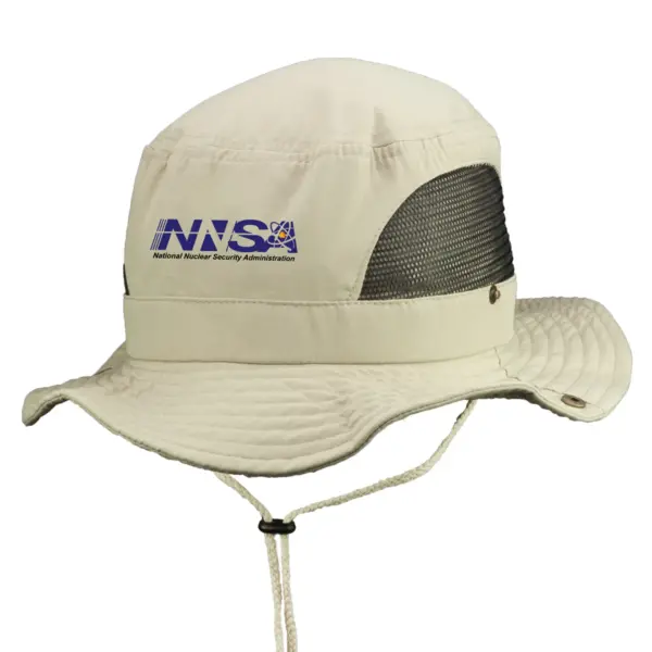 NNSA - Embroidered Pintano Bucket Hat with Mesh Sides (Min 12 pcs)