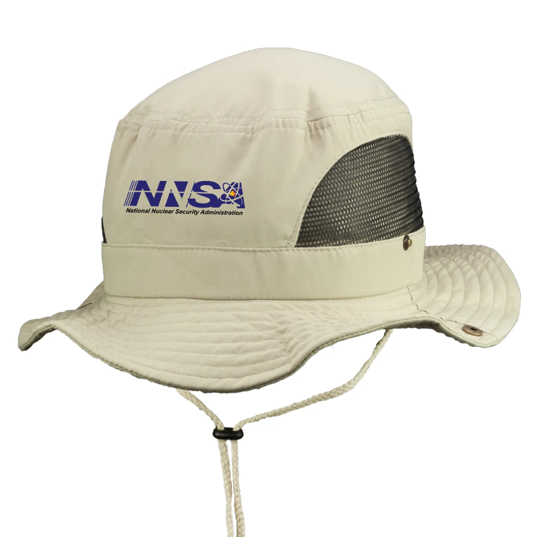 NNSA - Embroidered Pintano Bucket Hat with Mesh Sides (Min 12 pcs)