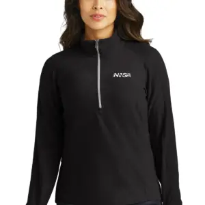 NNSA - Port Authority Ladies Microfleece 1/2-Zip Pullover Sweater