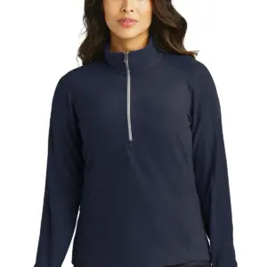 NNSA - Port Authority Ladies Microfleece 1/2-Zip Pullover Sweater