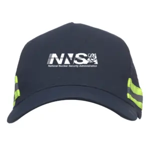 NNSA - Embroidered Structured Safety Reflective Caps (Min 12 pcs)
