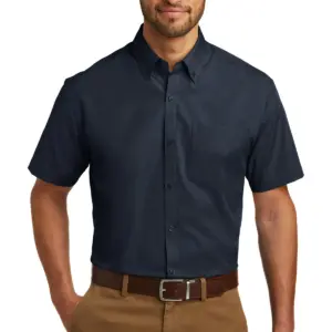 NNSA - Port Authority Short Sleeve Carefree Poplin Shirt