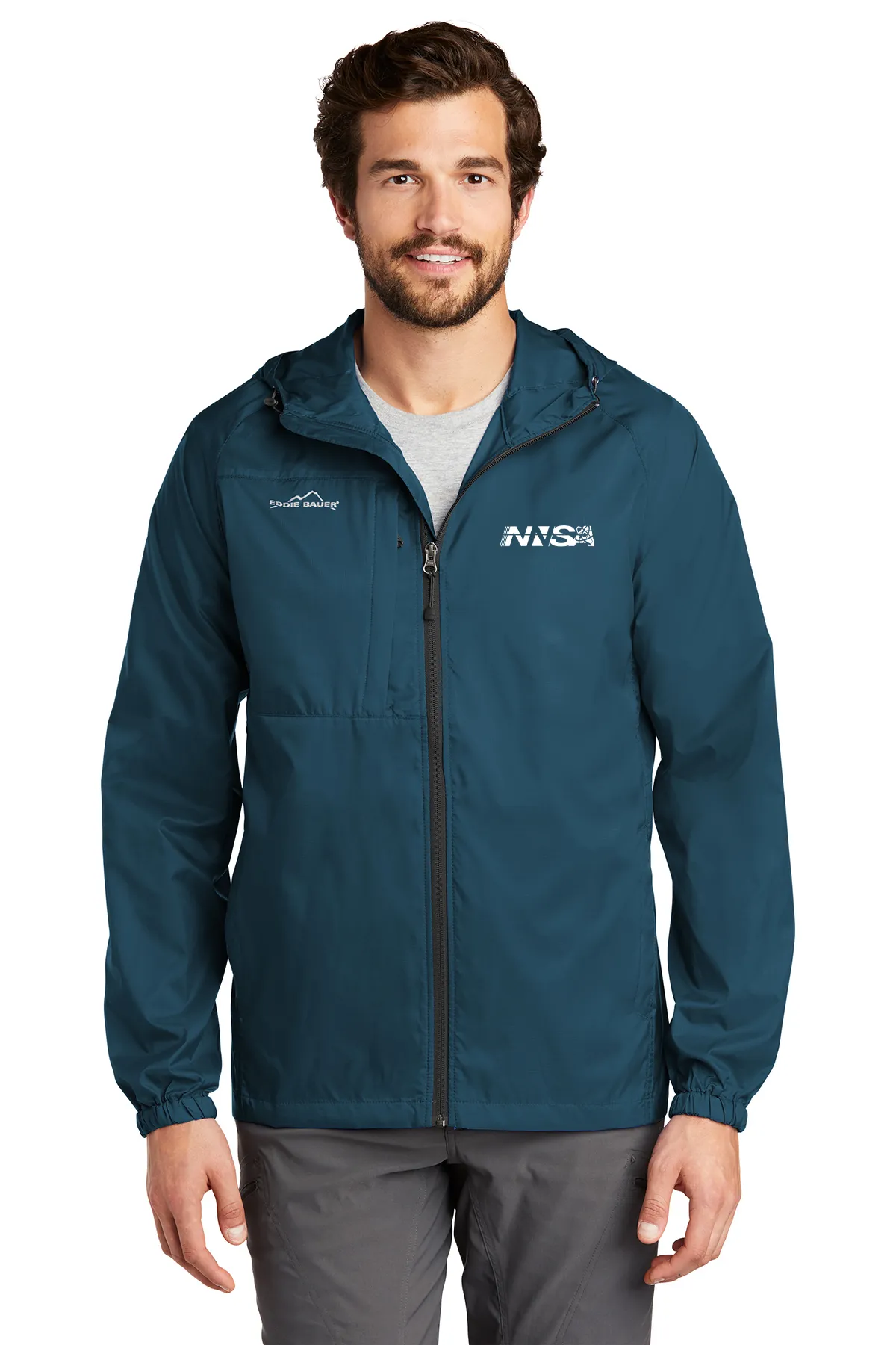 NNSA - Eddie Bauer Men's Packable Wind Jacket