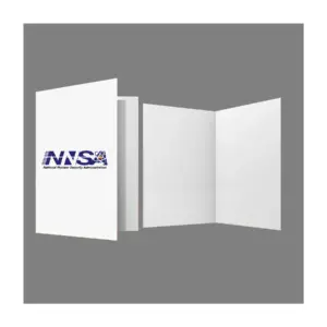 NNSA - Presentation Folder w/ UV Gloss (9""x12"")