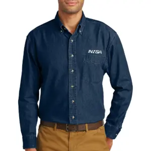 NNSA - Port & Company Long Sleeve Value Denim Shirt