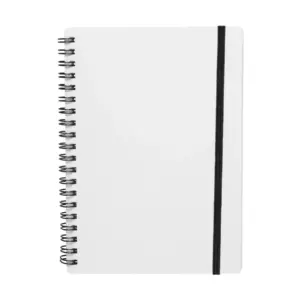 NNSA - White Spiral Notebook w/ Colored Accents