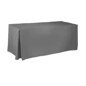 NNSA - 8' Dye Sub Tablecloth (Non Fitted) White