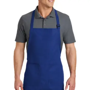 NNSA - Embroidered Port Authority Full Length Apron w/Pouch Pocket