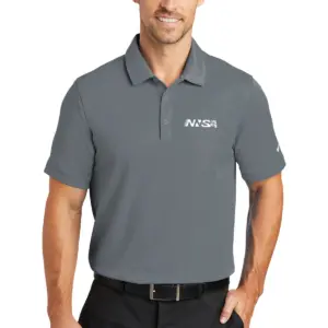 NNSA - Nike Adult Golf Dri-FIT Solid Icon Pique Polo Shirt