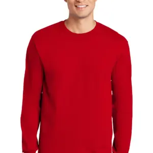 NNSA - Gildan Long Sleeve 100% Cotton Preshrunk Shirt Min 12 pcs