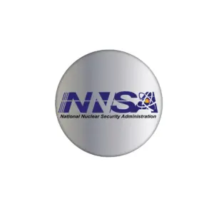 NNSA - 12"" Round Podium Plaque