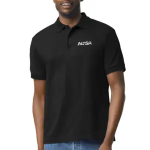 NNSA - Gildan 5.6oz 50/50 Moisture Wicking Ctn/Poly Polo Shirt Min 12pcs