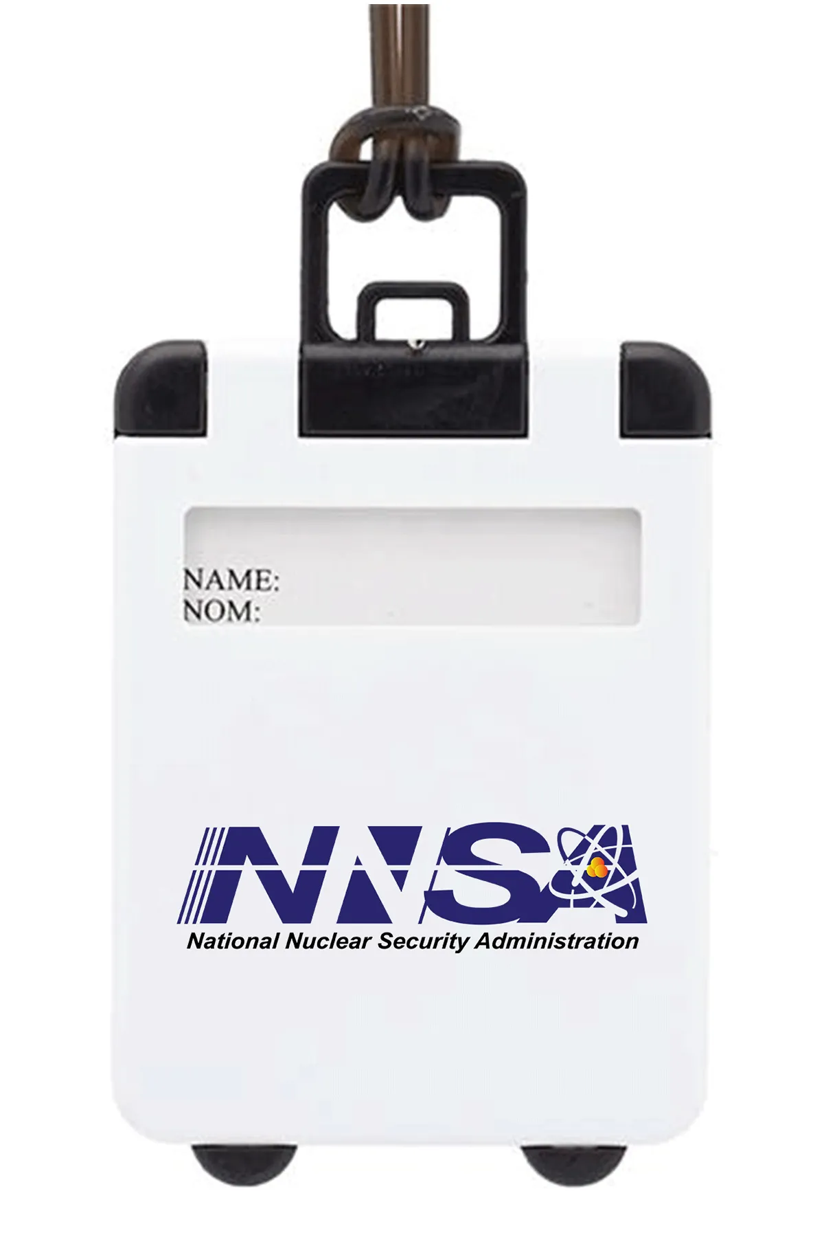 NNSA - Mini Carry On Luggage Tags