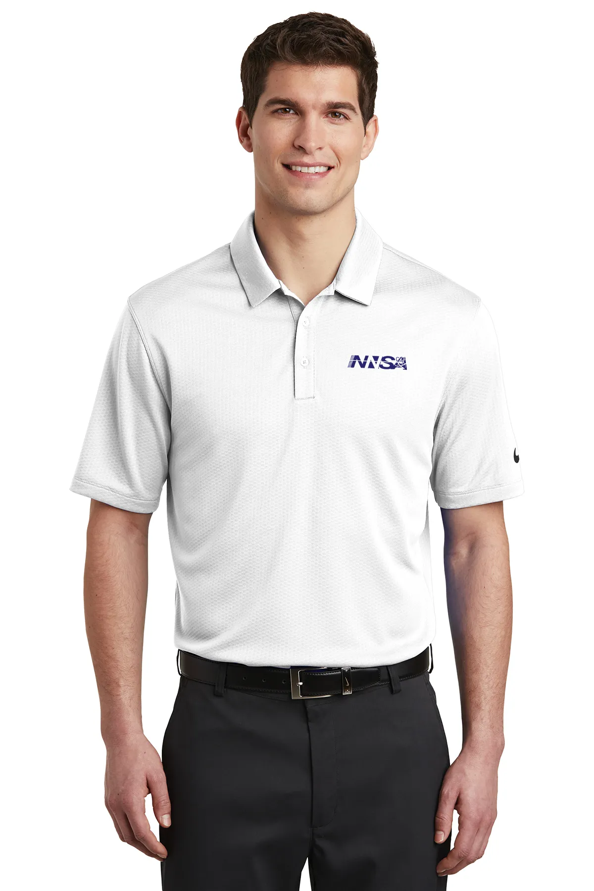 NNSA - Nike Dri-Fit Hex Textured Polo Shirt