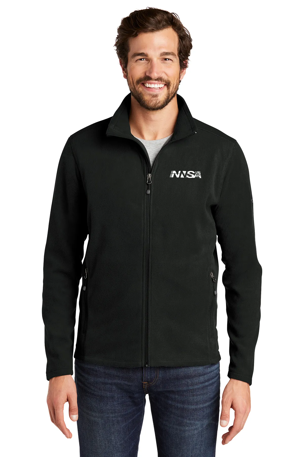NNSA - Eddie Bauer Men's Full-Zip Microfleece Jacket