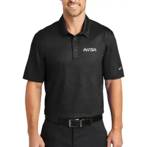 NNSA - Nike Golf Dri-FIT Embossed Tri-Blade Polo Shirt
