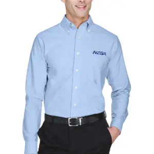 NNSA - ULTRACLUB Men's Classic Wrinkle-Resistant Long-Sleeve Oxford