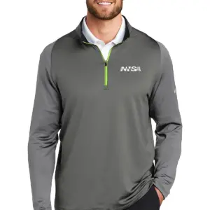 NNSA - Nike Golf Men's Dri-FIT Stretch 1/2-Zip Cover-Up Shirt
