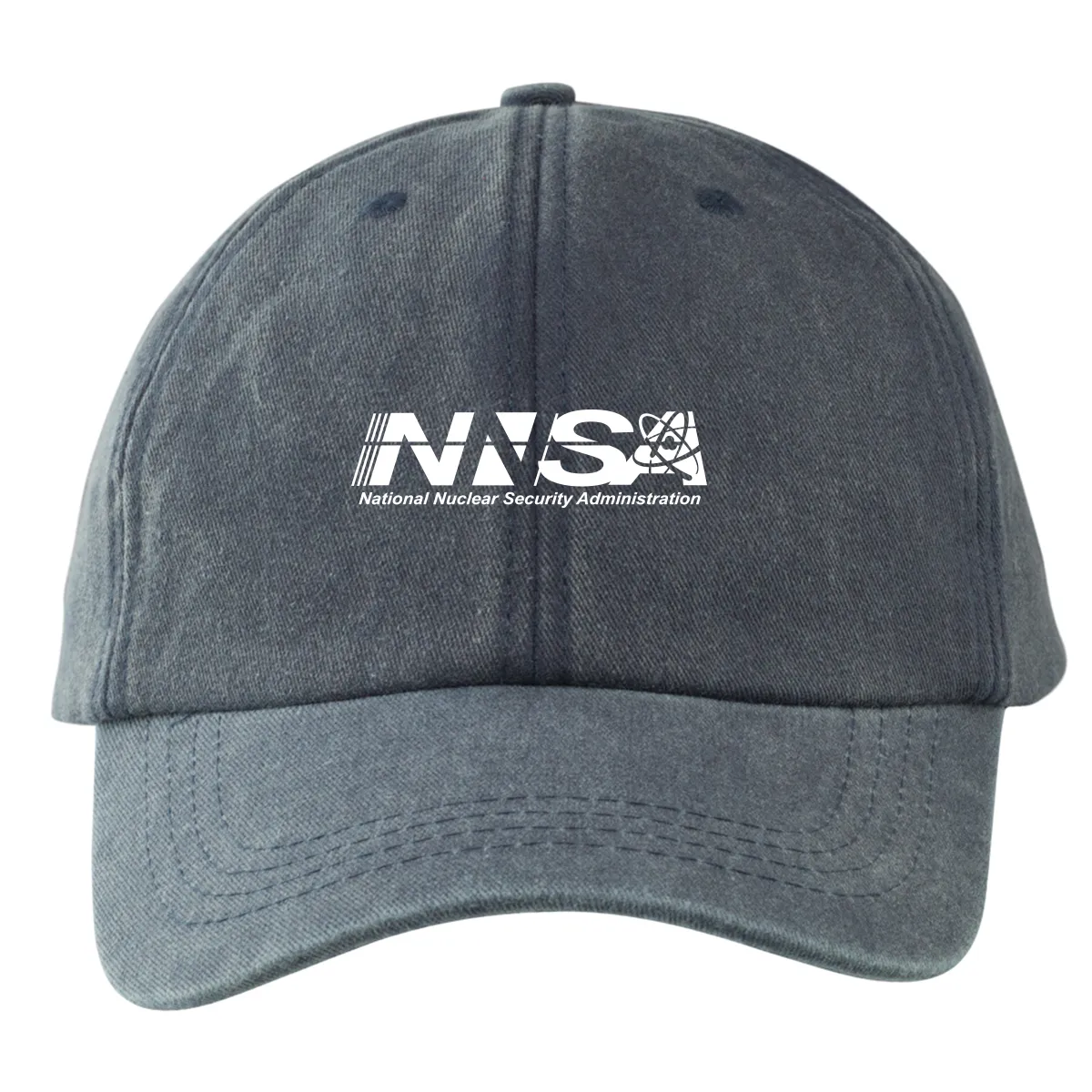 NNSA - Embroidered Lynx Washed Cotton Baseball Caps (Min 12 pcs)