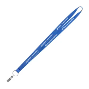 global communities 3/4"" screen printed lanyard
