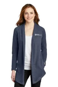 Global Communities Port Authority® Ladies Interlock Cardigan Sweater