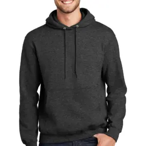 Global Communities Port & Company Men's Essential Fleece Pullover Hooded Sweatshirt