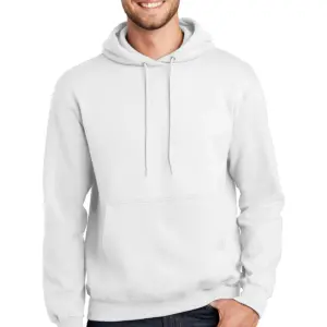 Global Communities Port & Company Men's Essential Fleece Pullover Hooded Sweatshirt