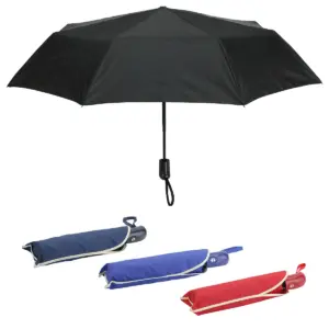 Global Communities Horizon 44"" Arc Auto Open + Close Portable Umbrella