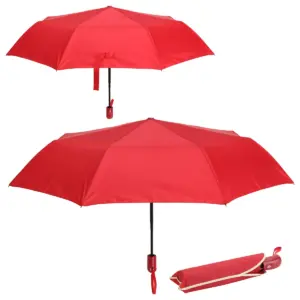 Global Communities Horizon 44"" Arc Auto Open + Close Portable Umbrella