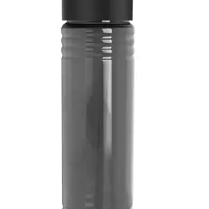 Global Communities 24 Oz. Slim Fit Water Bottles With Flip Straw Lid