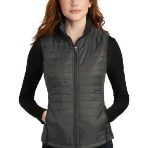 Global Communities Port Authority® Ladies Packable Puffy Vest