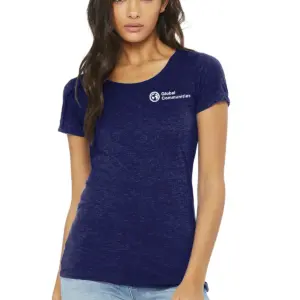 Global Communities Bella+Canvas® Women's Triblend Short Sleeve Tee Shirt