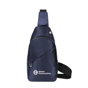 Global Communities Durable Sling Bag Backpack