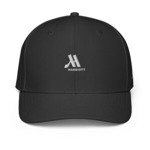 marriott adidas performance cap white color logo