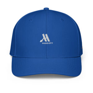 marriott adidas performance cap white color logo