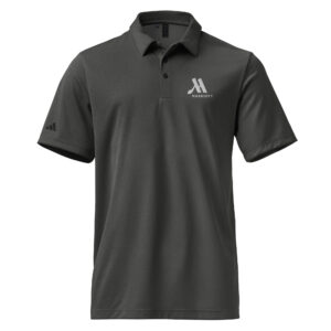 marriott adidas space dyed polo shirt white color logo