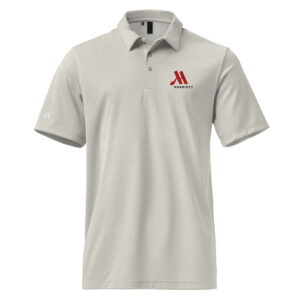 marriott adidas space dyed polo shirt full color logo