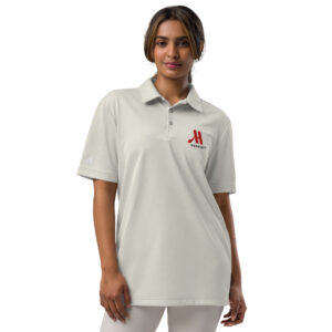 marriott adidas space dyed polo shirt full color logo