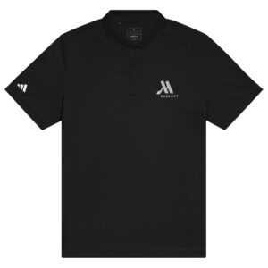 marriott adidas sport polo shirt white color logo