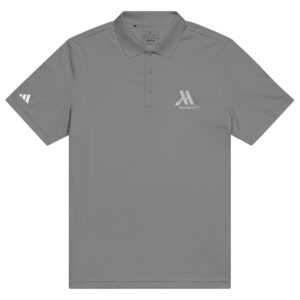 marriott adidas sport polo shirt white color logo
