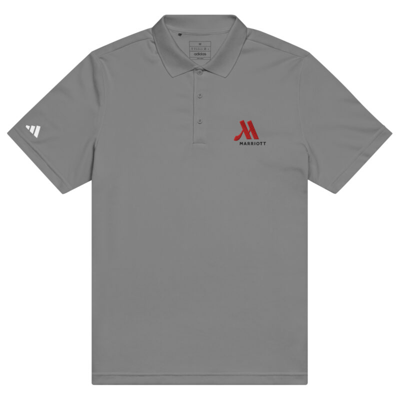 marriott adidas sport polo shirt full color logo