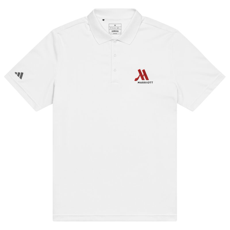 marriott adidas sport polo shirt full color logo
