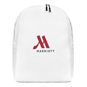marriott minimalist backpack full color logo