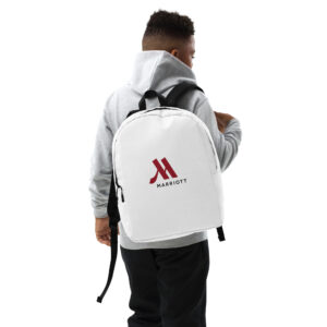 marriott minimalist backpack full color logo
