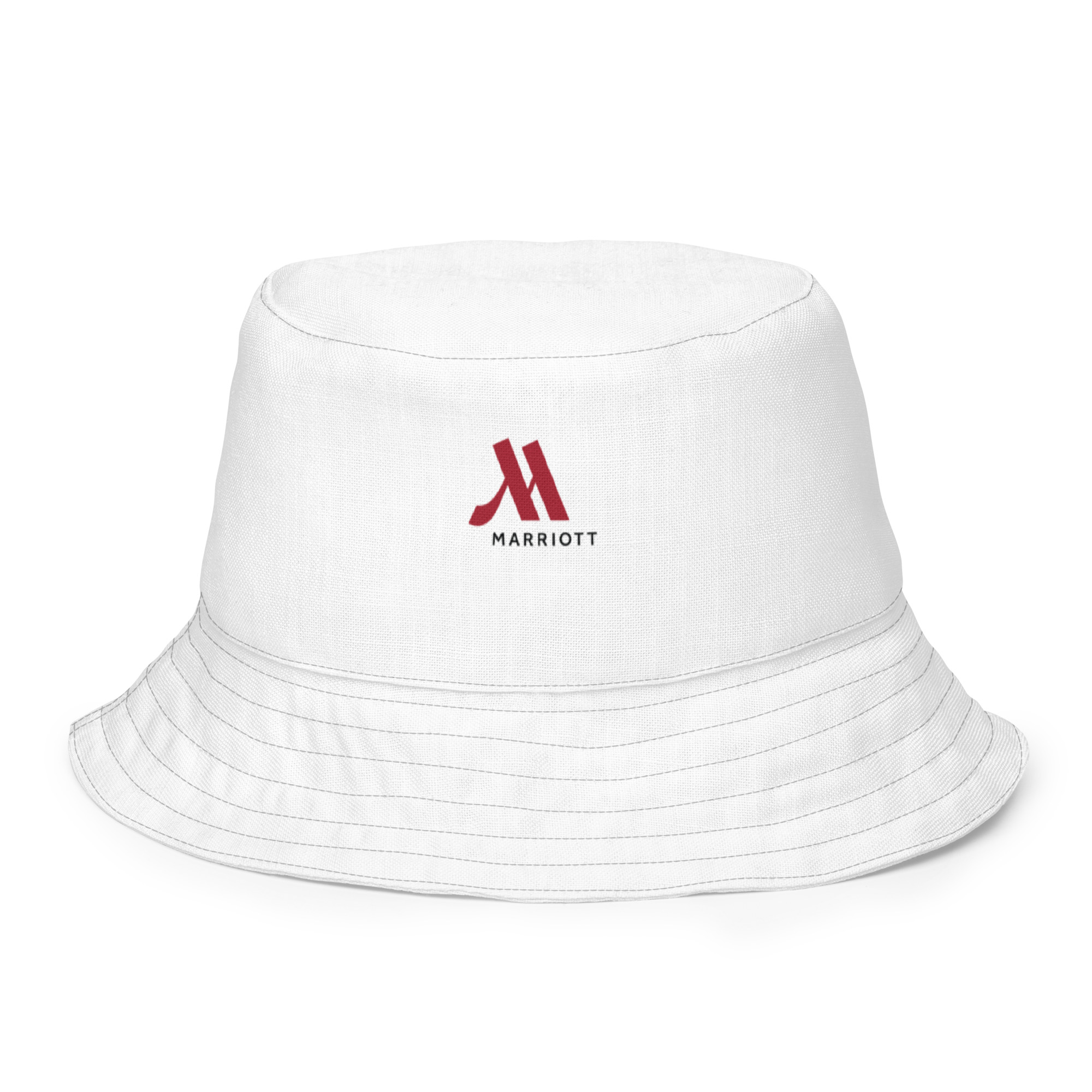 marriott all over print reversible bucket hat full color logo