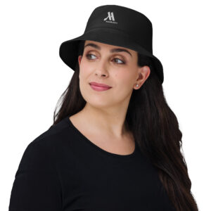 marriott old school bucket hat | flexfit white color logo