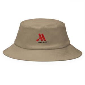 marriott old school bucket hat | flexfit full color logo